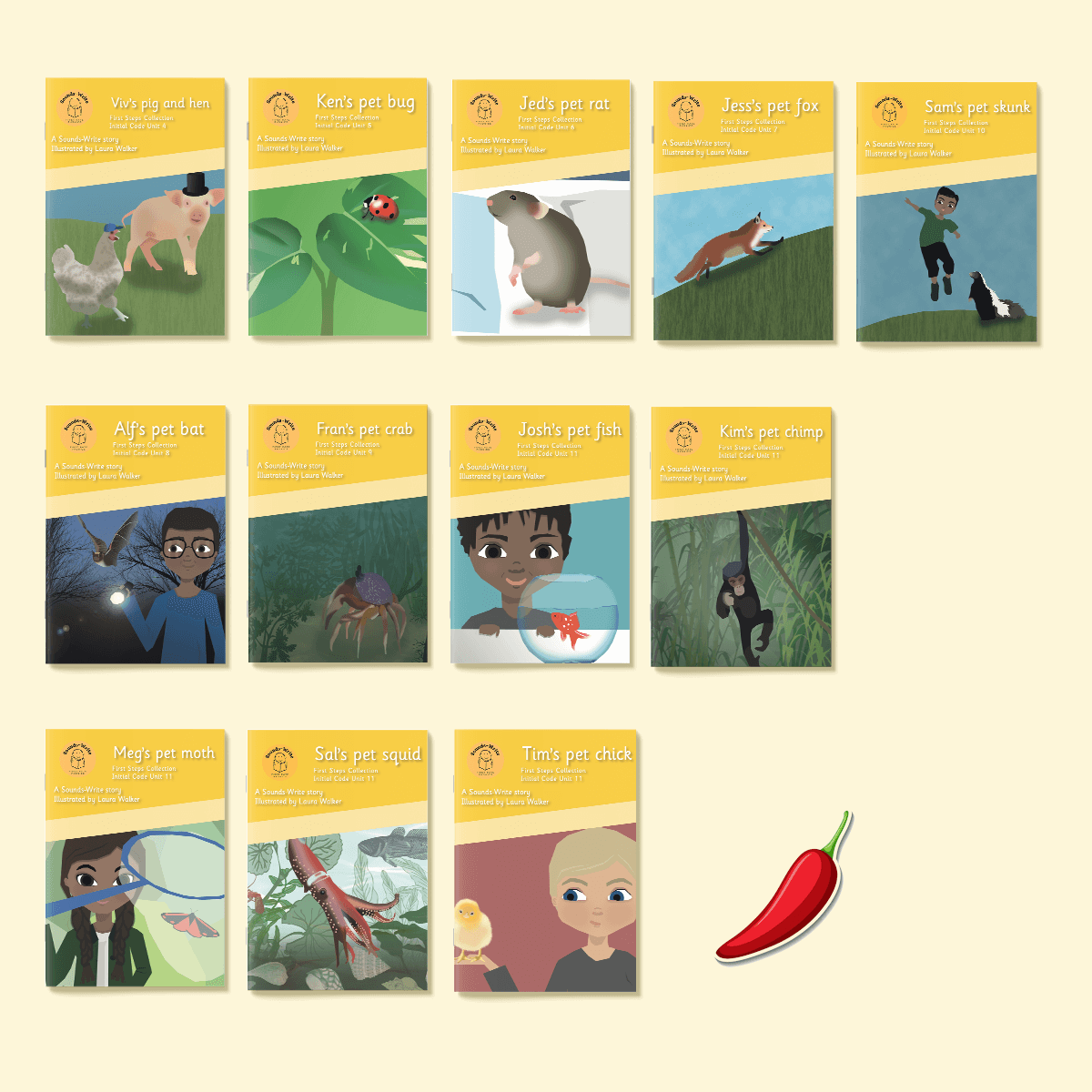 Sounds-Write First Steps Collection Initial Code
