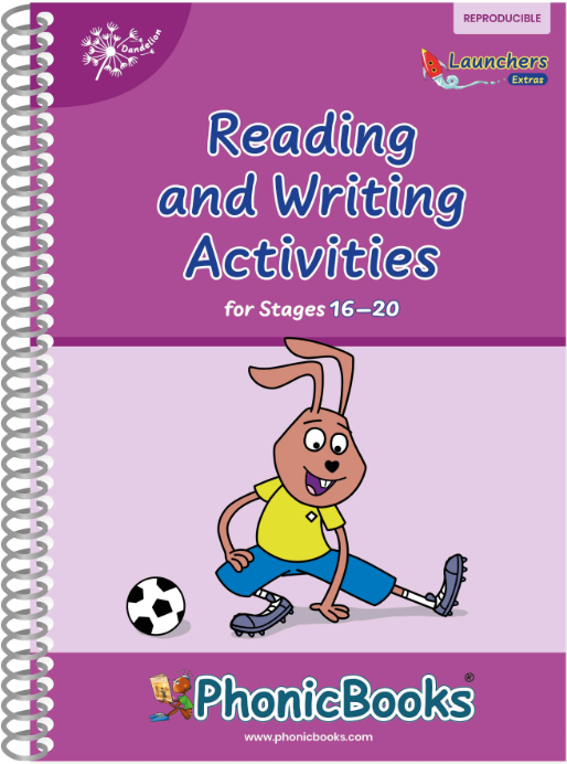 Dandelion Extras Stages 16-20 Reading and Writing Activities